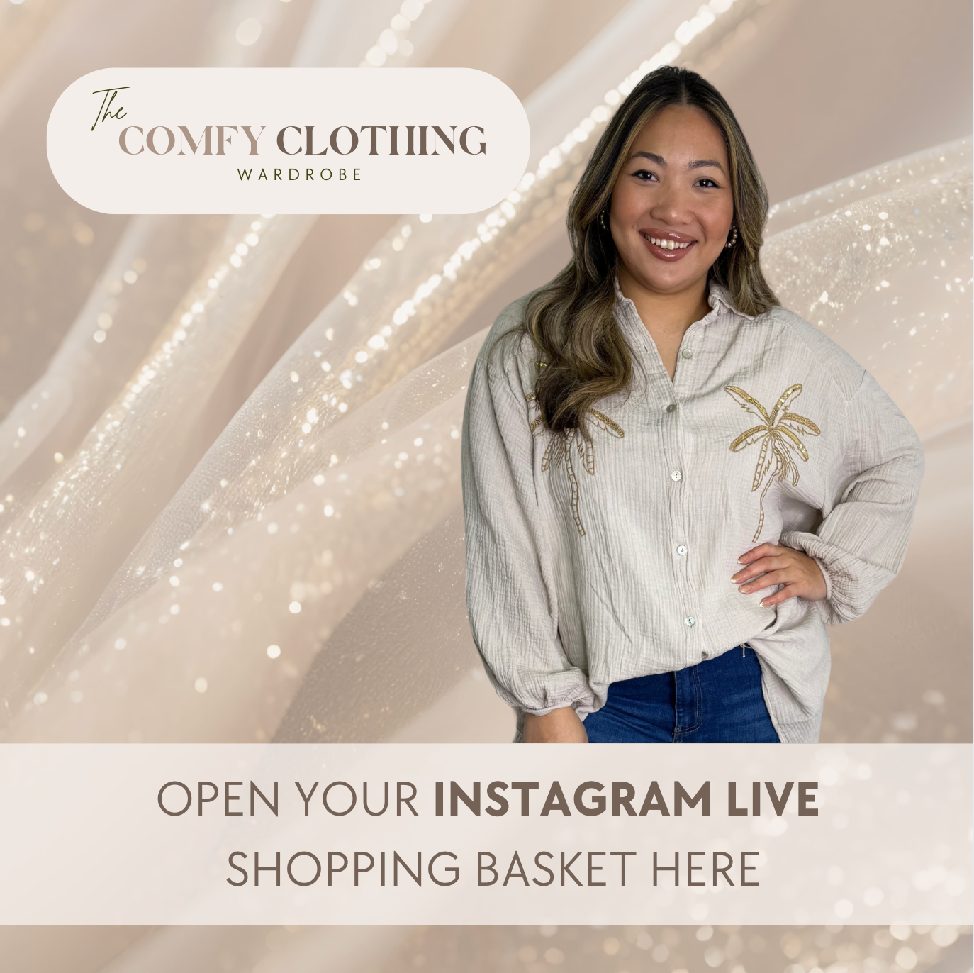 OPEN YOUR TCCW LIVE SHOPPING BASKET